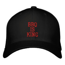 BBQKING GEBORDUURDE BASEBALL CAPS