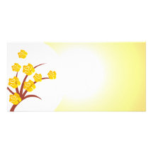 Beau cadeau de valentine de rose jaune cartes avec photo