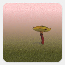 Beau champignon adhésif