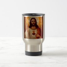 Beau coeur sacré religieux d'image de Jésus Mugs