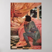 Beauté de sommeil vintage par Jessie Willcox Smith Posters