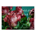 Beautés roses BD 128 z Carte De Vœux