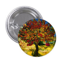 Beaux-arts du mûrier de Van Gogh (F637) Pin's Avec Agrafe