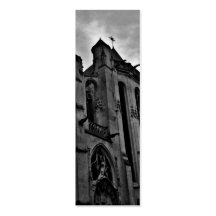 Beaux marqueurs de livre gothiques de cathédrale cartes de visite professionnelles