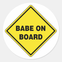 Bébé à bord adhésifs