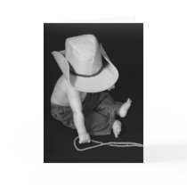 Bébé de cowboy/rodéo
