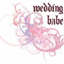 Bébé de mariage découpages en acrylique