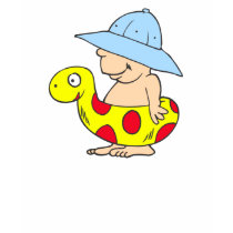 Bébé de plage t-shirt