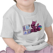 Bébé Dragon-Rose T-shirt