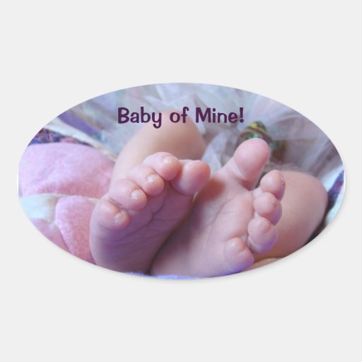 Bébé du mien ! pieds de bébé de joints d'enveloppe