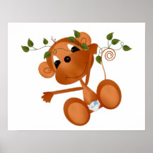 Bébés de jungle d'affiche