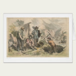 Bêcheurs d'or de la Californie (2525A) cartes