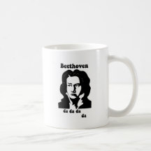 Beethoven drôle mug à café