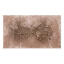 Beige de globe de carte du monde d'antiquité de ca