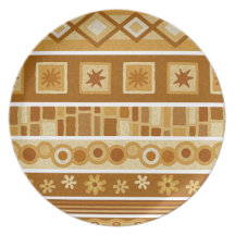 Beige Ornament Borden