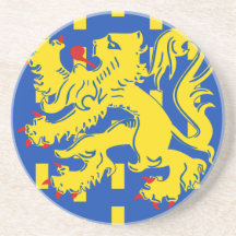 Bekkevoort, de vlag van België Onderzetters