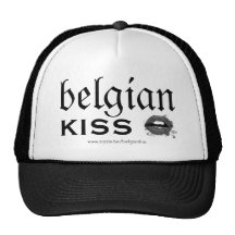 Belgian Kiss B&W Casquettes De Camionneur