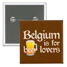 België is voor de Minnaars van het Bier Buttons
