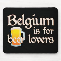 België is voor de Minnaars van het Bier Muis Mat