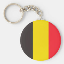Belgische driekleur van Belgie sleutelhanger