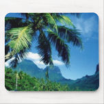 Belle île de Moorea au Tahiti Tapis De Souris