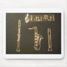 Belle musique de musique tapis de souris