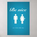 Ben aardig poster (subtiele versie)