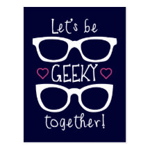 Ben samen Geeky Wens Kaart
