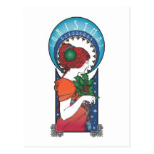 Bénédictions de Noël Cartes Postales