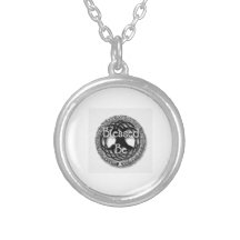 Béni soyez arbre d'argent Neckalce de la vie Bijouterie