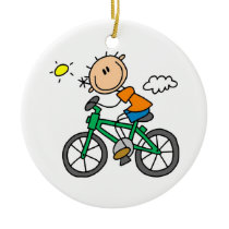Berijdende Fiets - Mannetje ornamenten