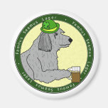 Beroemde Seamus Lager Irish Wolfhound Magnet Koelkast Magneetje