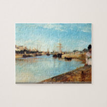 Berthe Morisot - de haven van Lorient Foto Puzzels