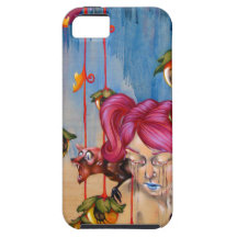 "Bescherm u" iphone hard geval met siliconeomslag iPhone 5 Cover