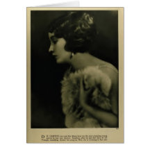 Bessie Love 1923 cartes vintages de portrait