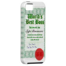 Beste Chef- Certicate van de wereld Case-Mate iPhone 5 Hoesje