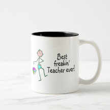 Beste Leraar Freakin ooit Koffie Mok