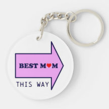 BESTE MUM DEZE ZEER BELANGRIJKE KETEN VAN MANIER SLEUTELHANGERS