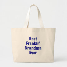Beste Oma Freakin ooit Canvas Tas