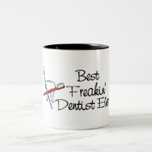 Beste Tandarts Freakin ooit Koffie Beker