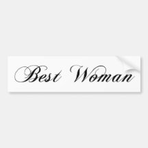 Beste Vrouw Bumpersticker