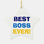 BESTE WERKGEVER OOIT! KERSTBOOM ORNAMENT