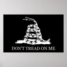 Betreed op me geen Vlag Posters