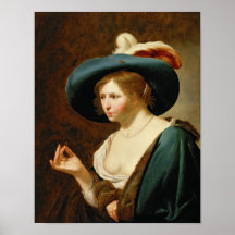 Betrothal: De bruid, c.1630 Plaat