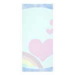 Bewolkte Regenboog Persoonlijke Reclamekaart