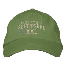 Bezit van een Schipperke Geborduurd Pet Geborduurde Baseball Caps