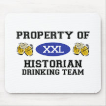 Bezit van Historicus die Team drink Muis Mat