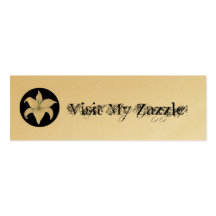 Bezoek Mijn Zazzle Visitekaart Sjablonen