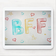 BFF Mousepad Tapis De Souris
