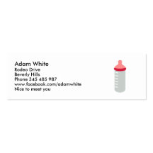 Biberon Cartes De Visite Professionnelles